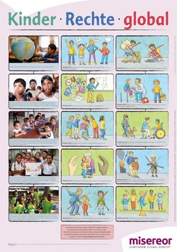 Lernplakat Kinderrechte 1: Kinder - Rechte - global