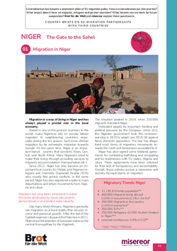 Länderdossier zur EU-Migrationspartnerschaft mit Niger